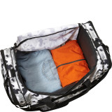 Gray Camo Weekender Duffel
