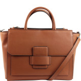 Allie Satchel with Detachable Shoulder Strap