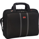 Double Compartment 15.4" Laptop Briefcase (w/ RFID Secure Pocket)