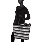 Striped Shopper Tote