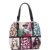 Sketch Book Print Dome Bag