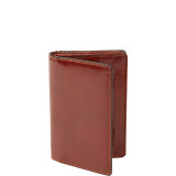 Premium Leather Gusset Card Case with ID window
