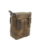 7" Leather Crossbody/Waist Bag