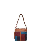 Mixed Media Leather Crossbody