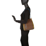 Classic Convertible Handbag - Cheetah Haircalf