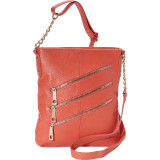 3 Front Zip Crossbody