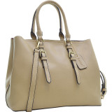 Buckle Strap Satchel