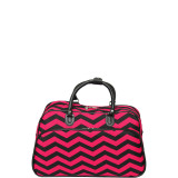 Chevron 21" Carry-On Duffel Bag