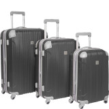 Newport 3 Piece Hardside Spinner Luggage Set