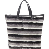 Striped Shopper Tote