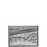 Alligator Texture Card Stainless Steel Wallet - RFID