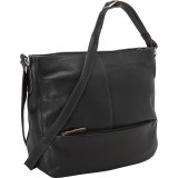 Top Zip Crossbody with Front Pocket