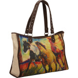 Janene Grende Horse Painting Tote Bag