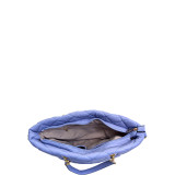 Quilted Tote with Chain Handles