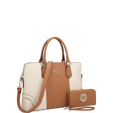 Slim Briefcase with Matching Wallet