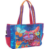 Cats with Butterflies Shoulder Bag