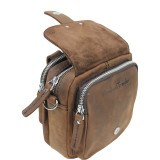 Leather Crossbody Waist Bag