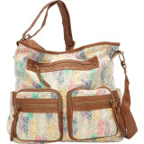 Feather Print Cross Body