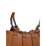 Dual Ring Strap Shoulder Bag