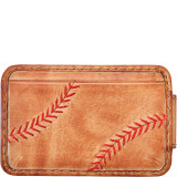 Baseball Stitch Front Pocket Wallet