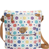 Silk Diamond Logo Signature Crossbody