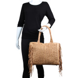 Lily Fringe Satchel