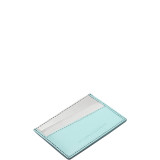 Color Block Collection Card Stainless Steel Wallet - RFID