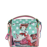 Cupcake Dog Print Mini Bag