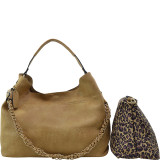 2-in-1 Hobo with Organizer Bag
