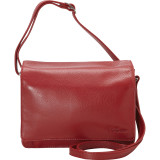 Full Flap Multi Compartment Organizer Shoulder Bag