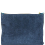 Brindle Suede Clutch