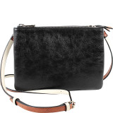 Brea Double Zip Crossbody