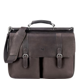 Premium Leather 16" Laptop Briefcase
