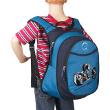 Kids Pre-School Motorcycle Backpack with Integrated Lunch Cooler