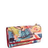 London Girl Print Wallet