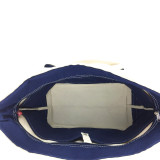 Large Classic Pocketed Boat Tote