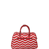 Chevron 21" Carry-On Duffel Bag