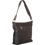 Genuine Hair-On Leather Satchel