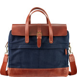 Nantasket Canvas & Leather Briefcase