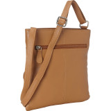 Leather Crossbody with Zip Around Pocket