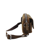 8" Leather Parent-Child Shoulder/Waist Bag