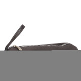 Leather Cylinder Cosmetic Bag