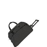 Dots 21" Rolling Duffel Bag