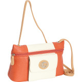 Vertical Color Block Mini Crossbody