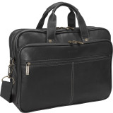 Colombian Leather Double Compartment Laptop Bag