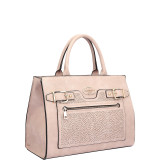 Belted Medium Tote Bag