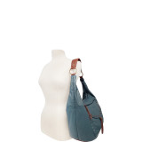Washed Pearlized Shoulder Bag