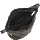 Vaquetta Shoulder Bag with Front Zipper