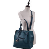 Lizzy Mazed Tote Bag with Removable Cosmetic Pouch
