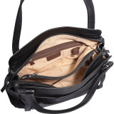 Top Zip Shoulder Bag